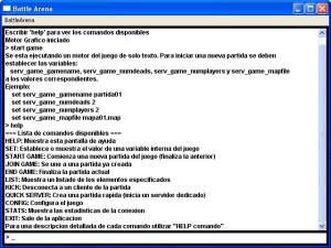 Captura del servidor